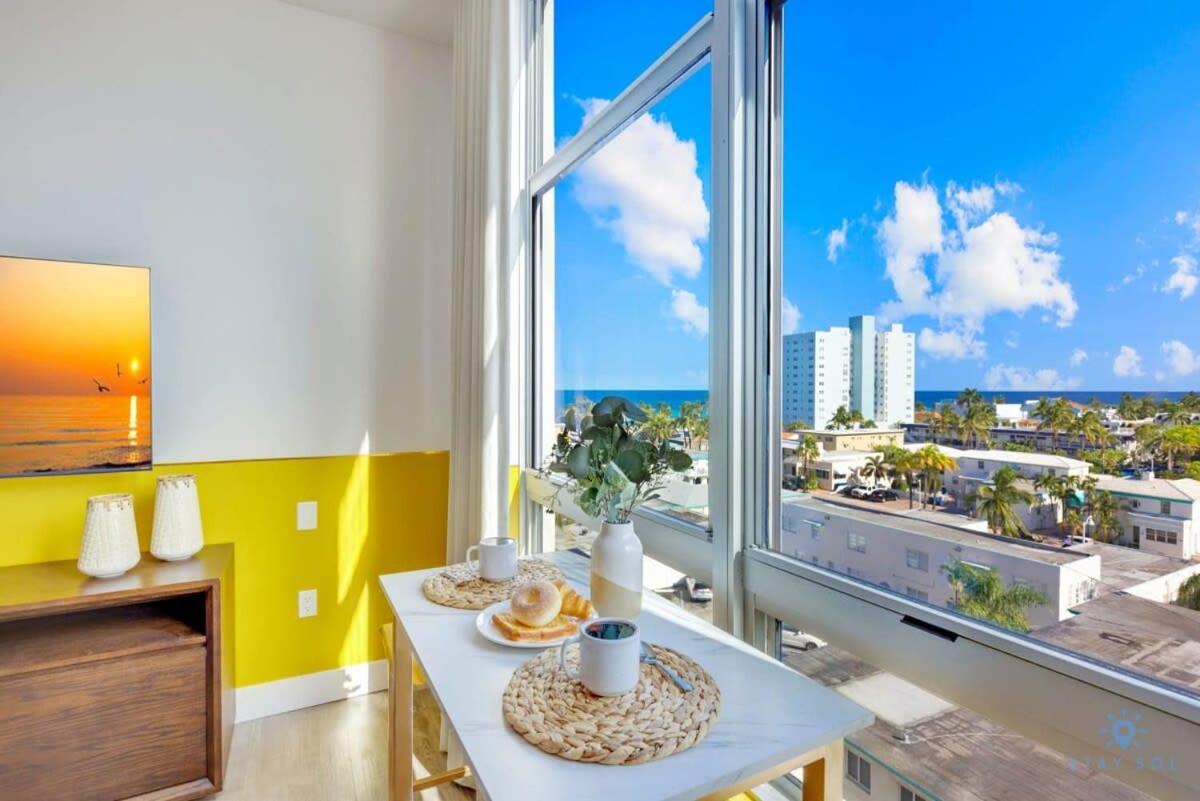 Hollywood Beach Broad - Walk - Gym - Amazing Pool 외부 사진