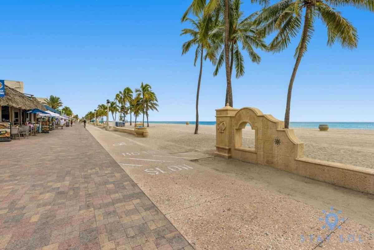Hollywood Beach Broad - Walk - Gym - Amazing Pool 외부 사진
