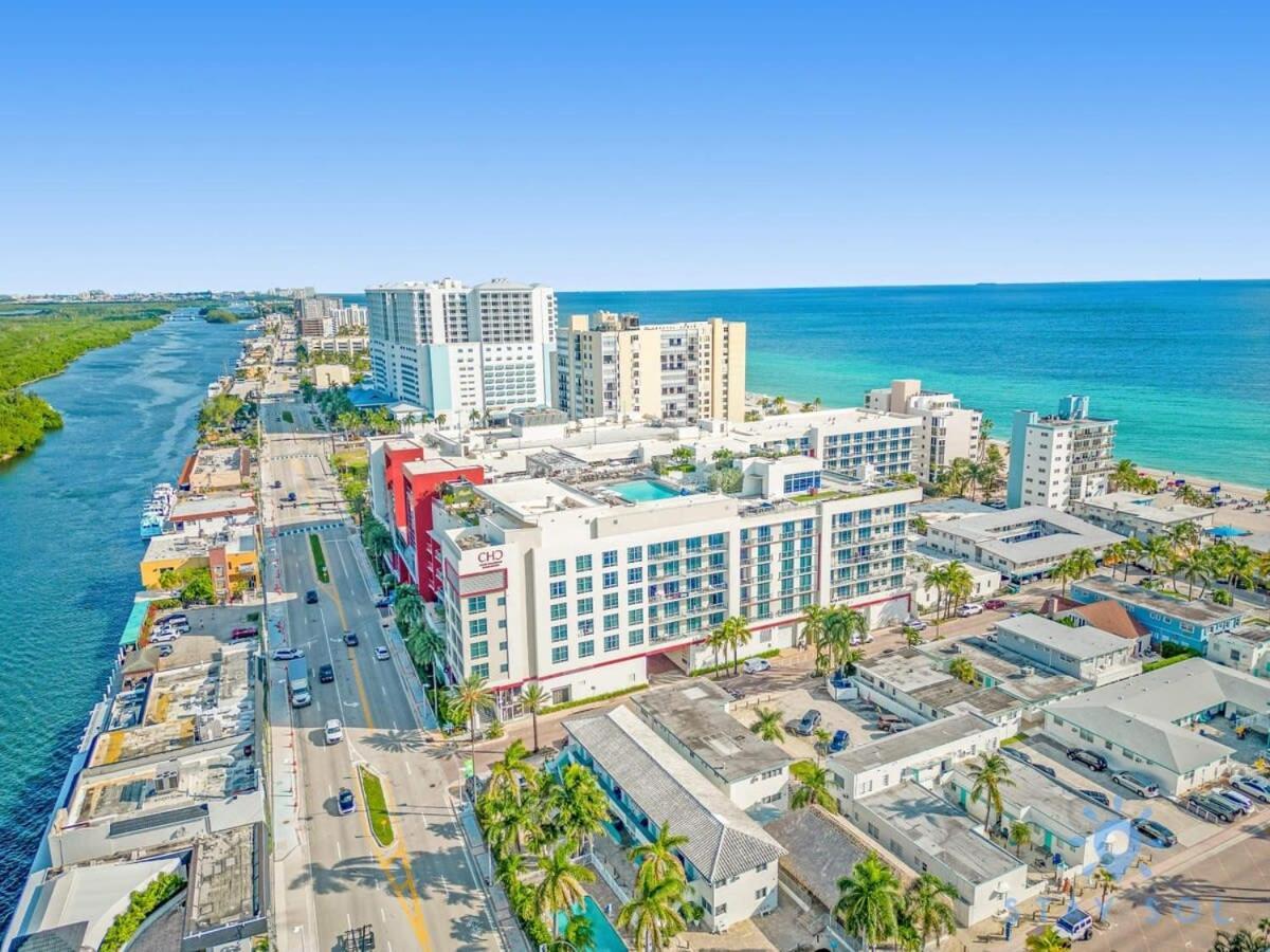 Hollywood Beach Broad - Walk - Gym - Amazing Pool 외부 사진