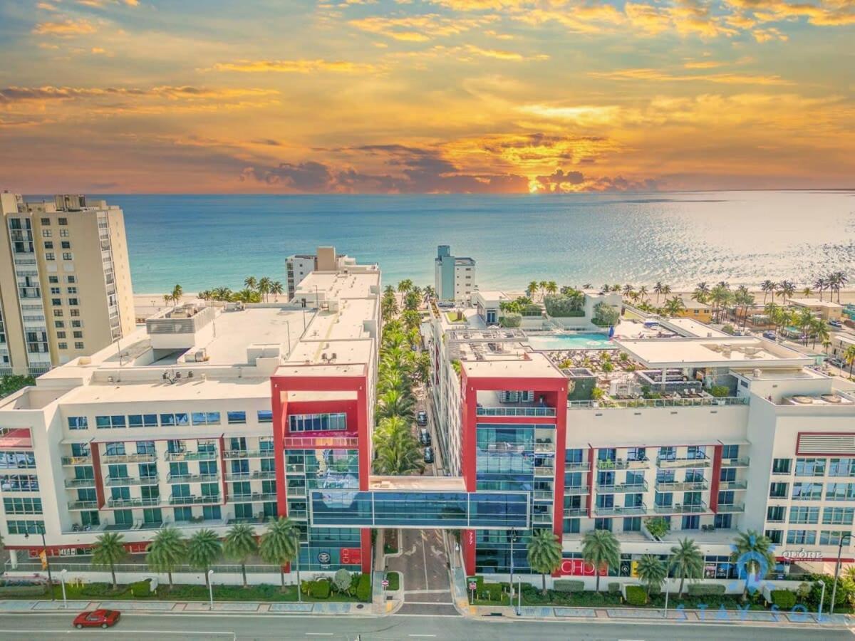 Hollywood Beach Broad - Walk - Gym - Amazing Pool 외부 사진