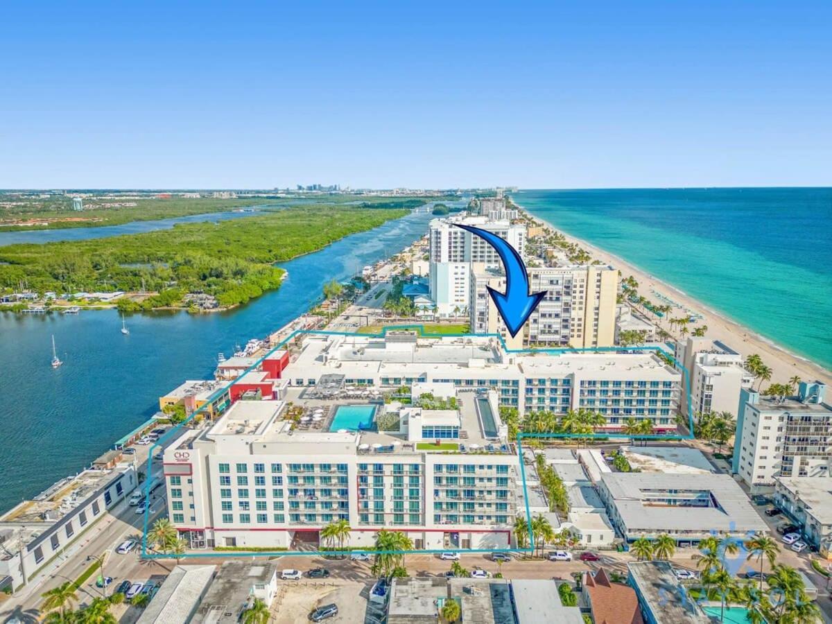 Hollywood Beach Broad - Walk - Gym - Amazing Pool 외부 사진
