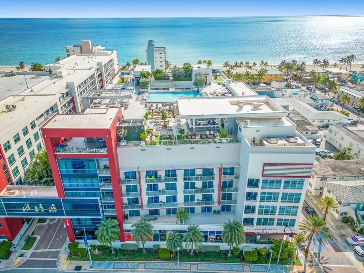Hollywood Beach Broad - Walk - Gym - Amazing Pool 외부 사진