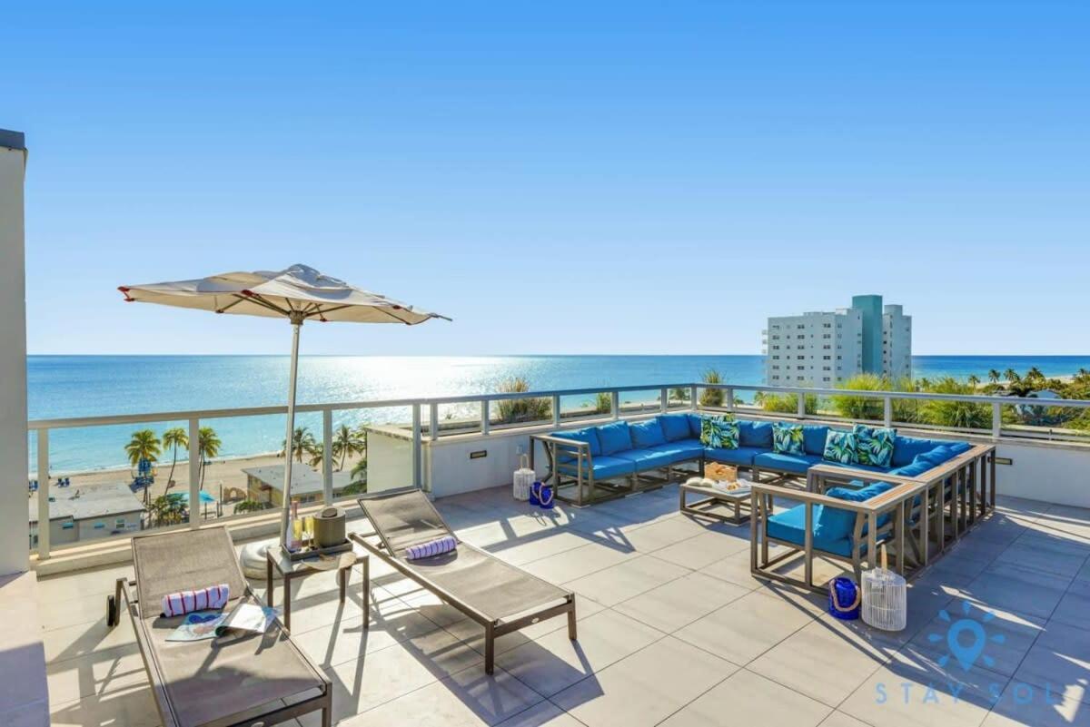 Hollywood Beach Broad - Walk - Gym - Amazing Pool 외부 사진