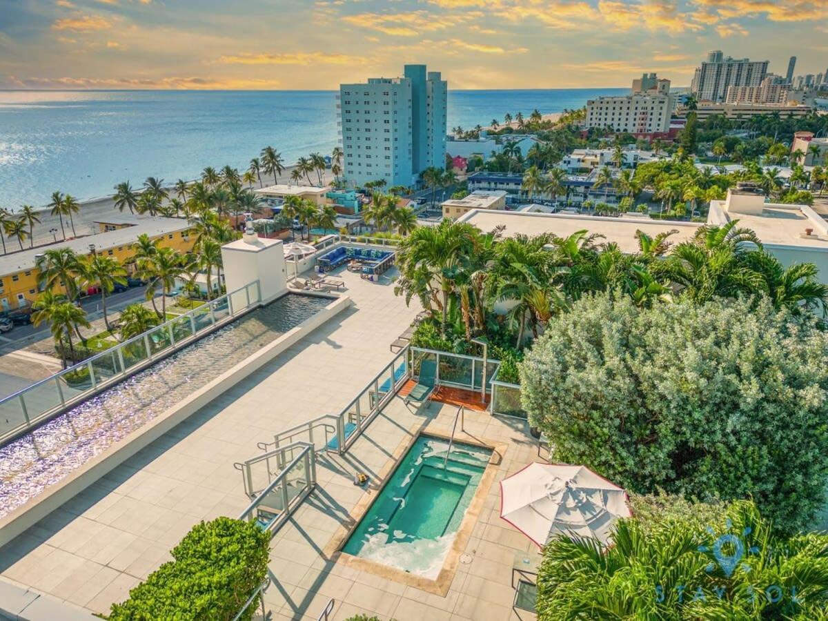 Hollywood Beach Broad - Walk - Gym - Amazing Pool 외부 사진